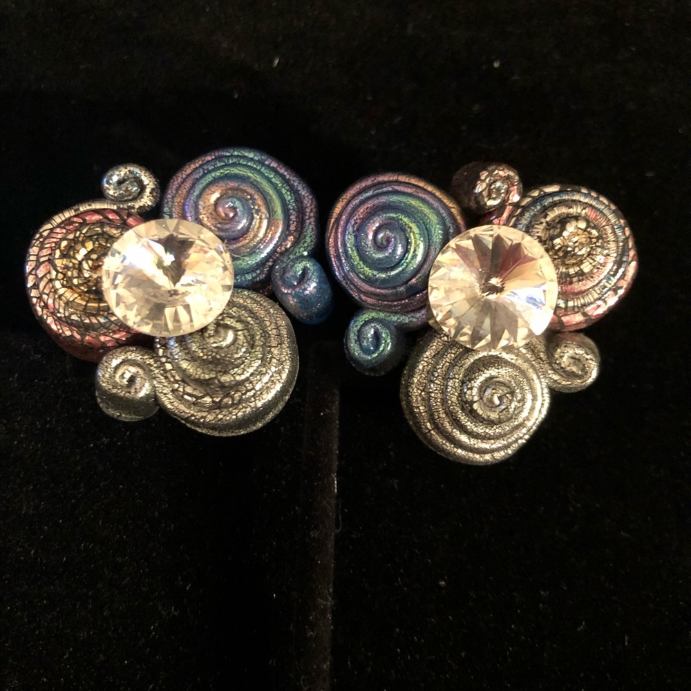 Vintage Clip Back Earrings
